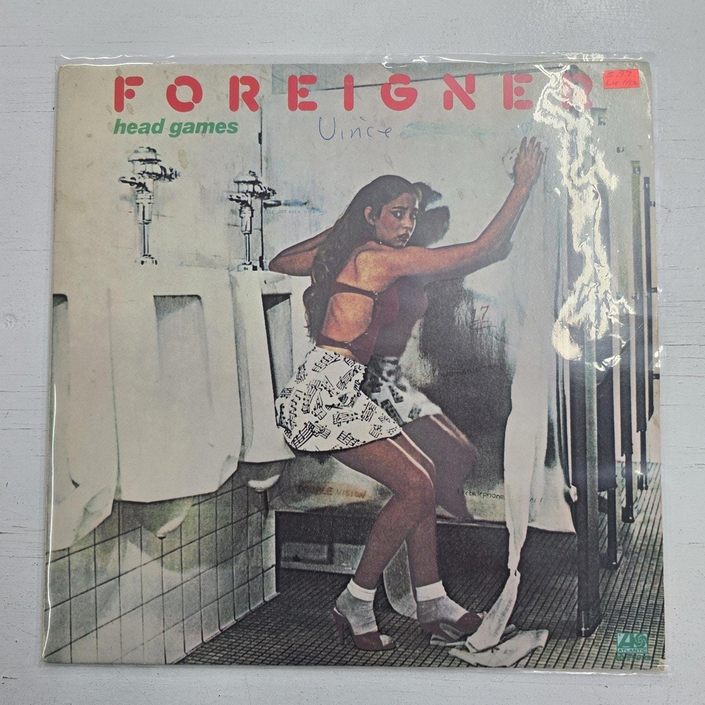 Foreigner Head Games Vinyl LP Record Vintage 1979 Music Album SD 29999 VG+/VG